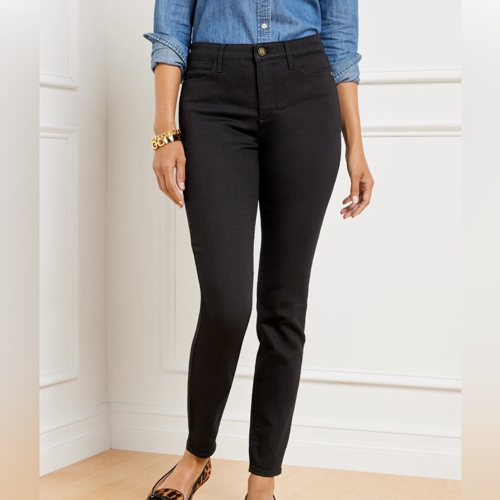 Talbots Flawless Five-Pocket Black Jegging